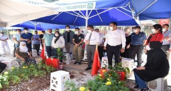 Toroslar'da şehitler için mevlit okutuldu