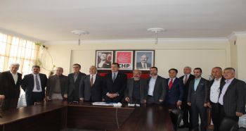 DİTAV MERSİN YÖNETİM KURULU CHP'Yİ ZİYARET ETTİ 