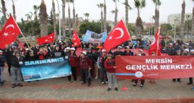 MERSİNLİ GENÇLER SARIKAMIŞ ŞEHİTLERİNİ UNUTMADI