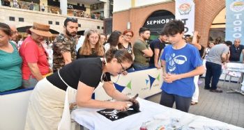 Toroslar'ın Atatürk konulu TORTEK atölyesi yoğun ilgi gördü