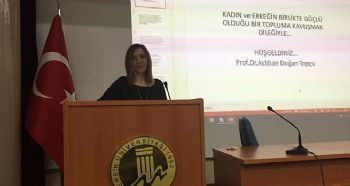 TOPLUMSAL CİNSİYET EŞİTLİĞİNİN ÖNEMİ ANLATILDI