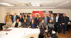 HÜSEYİN KIŞ İŞ KADINLARI İLE BİR ARAYA GELDİ