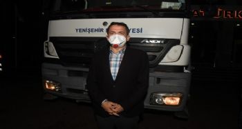 Yenişehir Belediyesinden İzmir'e yardım eli