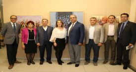 RESSAM BAZENCİR, 8’İNCİ KİŞİSEL SERGİSİNİ AÇTI