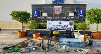 Kaçak kazı yapan şüpheliler çadırda yakalandı