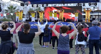Mersin'de 19 Mayıs kutlamaları renkli görüntülere sahne oldu