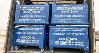 ‘Sıfır Atık Belgesi' aldı, bakanlık 459 adet yeni çöp konteyneri gönderdi