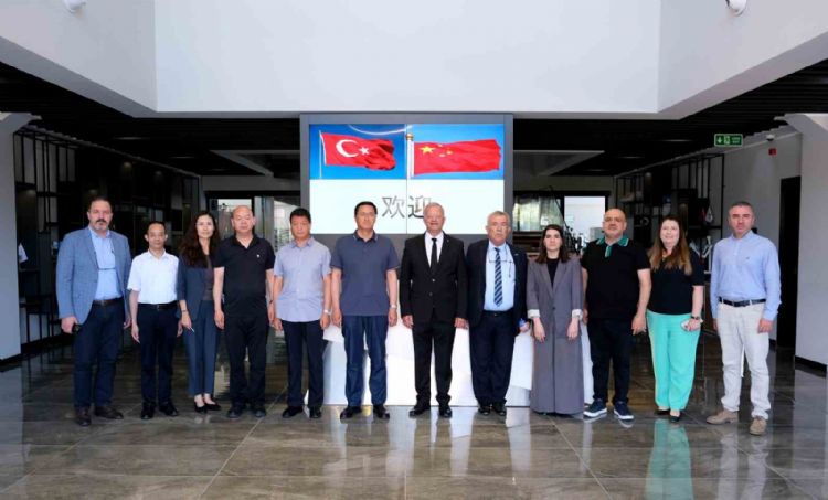 Çinli heyetten Mersin OSB’ye övgü