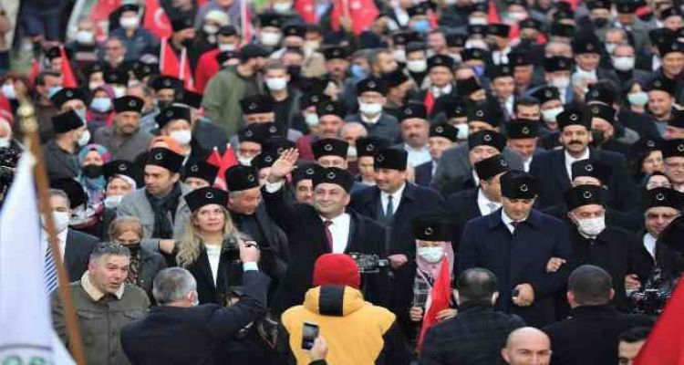 Mersinliler geleneksel 3 Ocak Zafer Yürüyüşünde buluşacak