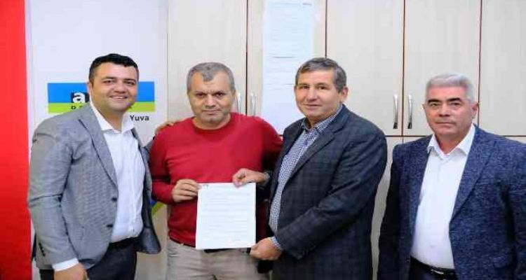 Mut'ta doğalgaz abone işlemleri başladı, ilk abonelik hizmeti verildi