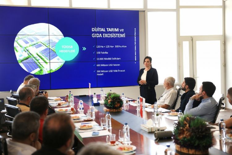MTSO Başkanı Çakır: Hedefimiz Mersin Agropark’ta dünya markası oluşturmak