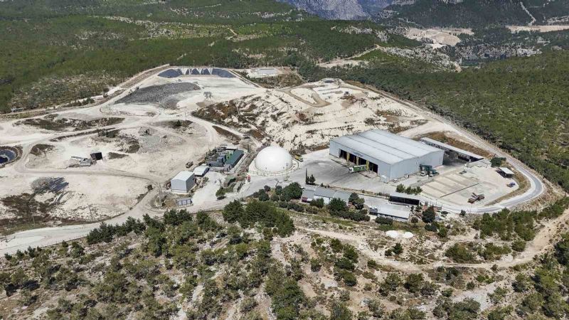 Mersin’de çöpler enerjiye dönüşüyor