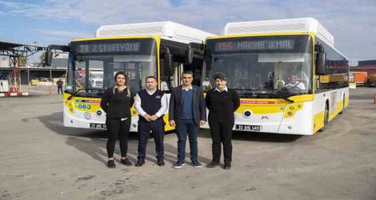 Mersin'de toplu taşıma filosu bir yılda 41 milyon yolcu taşıdı