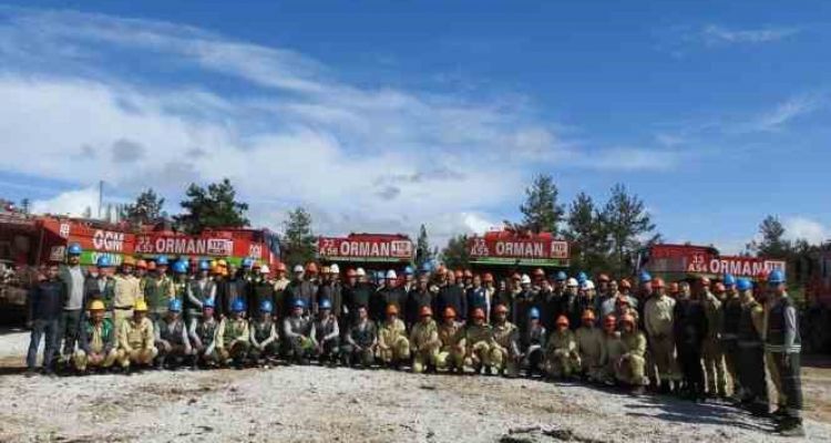 Mersin'de yangın ekipleri işbaşı eğitimleri tamamlandı