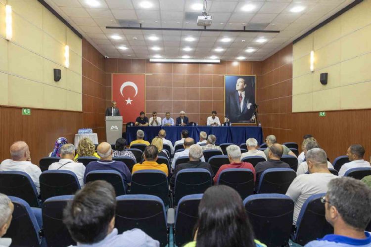 Mersin’de muhtarlarla istişare toplantısı düzenlendi