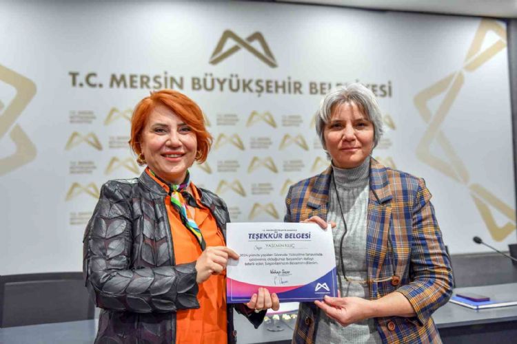 Mersin Büyükşehir Belediyesinde 47 memur ‘şef’ kadrosuna yükseldi