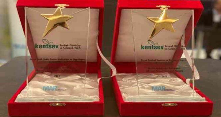 KENTSEV'de Mersin Büyükşehir Belediyesinin iki projesine ödül
