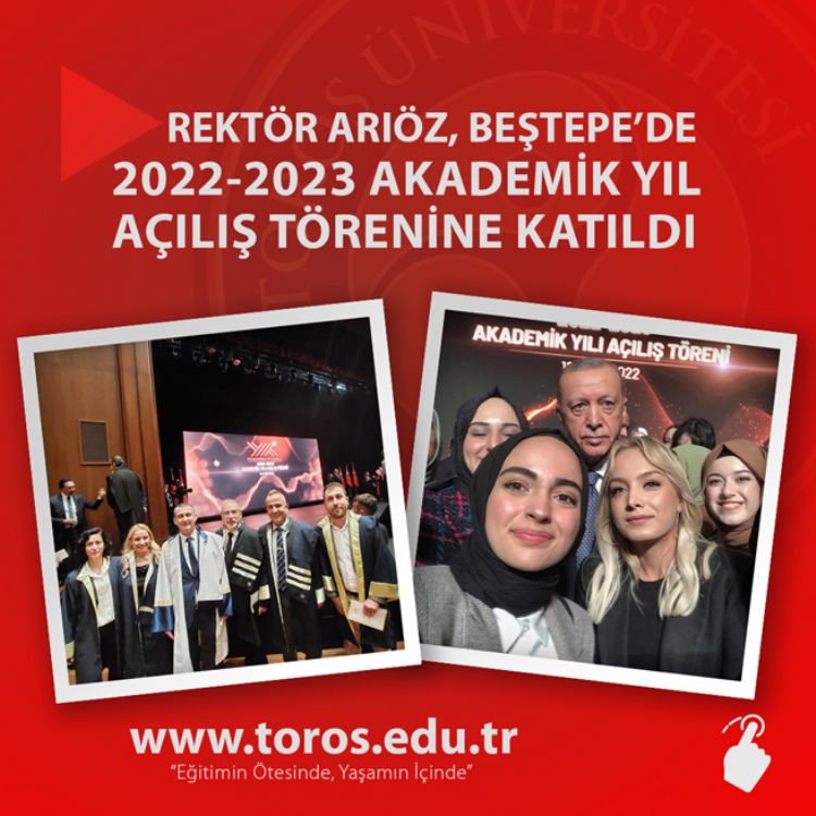 REKTÖR ARIÖZ BEŞTEPE’DE 2022-2023 AKADEMİK YIL AÇILIŞ TÖRENİNE KATILDI