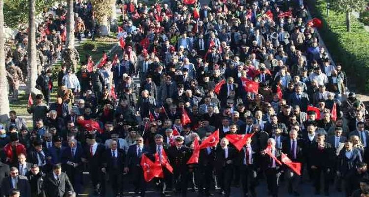 Mersin'de kurtuluş coşkusu