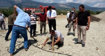 Mut'ta zeytin gen bahçesi kuruldu
