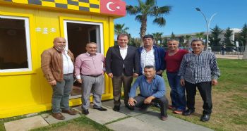 SEÇER, TAKSİCİ ESNAFI İLE BULUŞTU