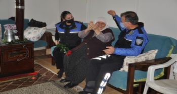 Polisler yaşlıları unutmadı