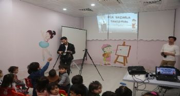 Kreş öğrencileri ‘gazetecilik’ mesleği ile tanıştı
