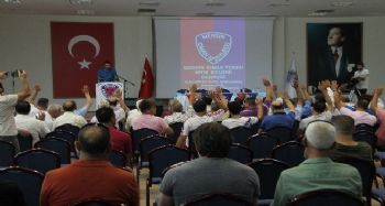 MERSİN İDMANYURDU’NDA YENİ BAŞKAN TÜRER OLDU