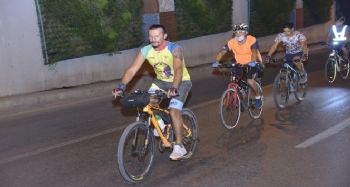 Yenişehir'de pedallar sıfır emisyon için çevrildi