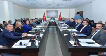 VALİ ALİ İHSAN SU, İL EKONOMİ TOPLANTISINA BAŞKANLIK ETTİ
