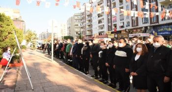 Toroslar Belediye personeli Ata'yı andı