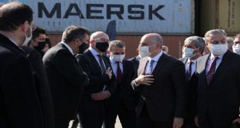 Bakan Karaismailoğlu, Mersin Limanı Genişleme Projesi’nin temelini attı