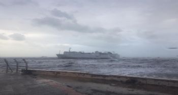Karaya oturan gemide 400 ton fuel oil bulunuyor