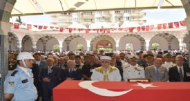 ŞEHİT POLİS MEMURU FIRAT PALAMUT VATAN TOPRAĞI’NA EMANET EDİLDİ