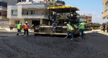 Büyükşehir Belediyesinin yol çalışmaları sürüyor