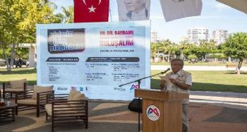 Mersin'de Türk Dil Bayramı kutlandı