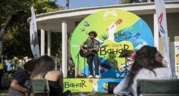 Mersin'de açık havada konser keyfi