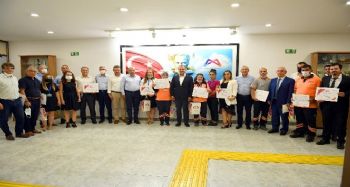 Büyükşehir personeline mesleki eğitim sertifikası