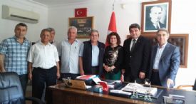 Akdeniz Kent Konseyi Ziraat Odası'nı Ziyaret Etti