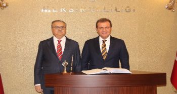 Yeni Başkan Seçer, ilk ziyaretini Vali Su'ya gerçekleştirdi