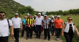 DOĞA YÜRÜYÜŞÜNÜN ÜÇÜNCÜSÜ YOĞUN KATILIMLA GERÇEKLEŞTİ