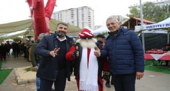 Mezitli'de yeni yıl şöleni coşkulu başladı