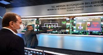 Mersin'in suyu SCADA sistemiyle izleniyor