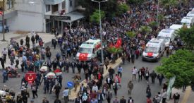 ŞEHİT UZMAN ÇAVUŞ HALİS UYSAL ANAMUR’DA SON YOLCULUĞUNA UĞURLANDI