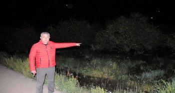 DERE TAŞTI, BAHÇELER VE SERALAR SU ALTINDA KALDI