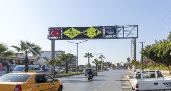 Mersin'de bisiklet sürücüleri için levha düzenlemesi