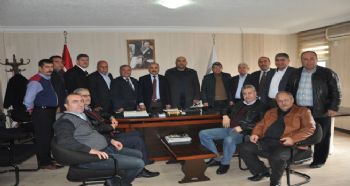 BAŞKAN DİNÇER TARSUS’TA ODA BAŞKANLARIYLA BULUŞTU