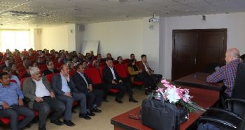 Erdemli Belediyesi personeline ‘Koronavirüs’ semineri