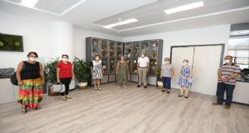 Üretici kadın kooperatifi, Mezitli'yi çiçeklerle donatacak