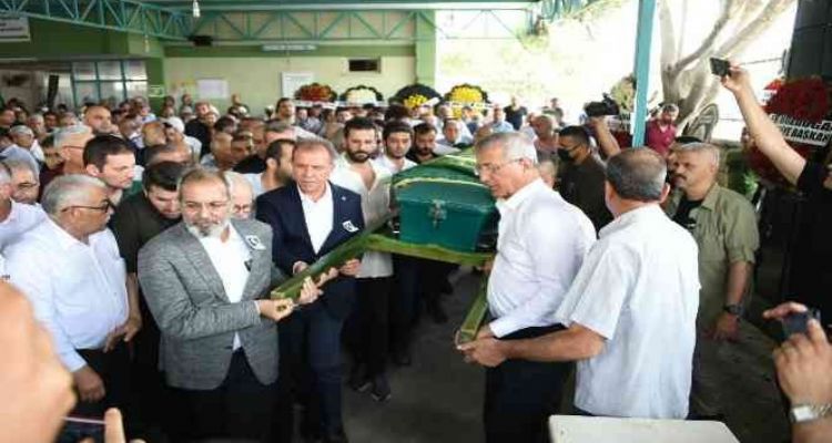 Başkan Bozdoğan'ın ağabeyi toprağa verildi